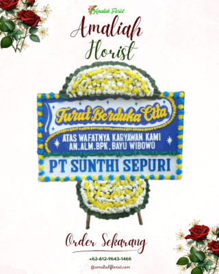 Papan Bunga Duka di Sukabungah