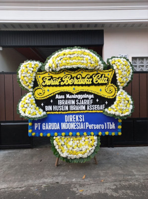Papan Bunga Duka di Sukabungah